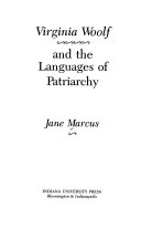 Copertina di Virginia Woolf and the Languages of Patriarchy