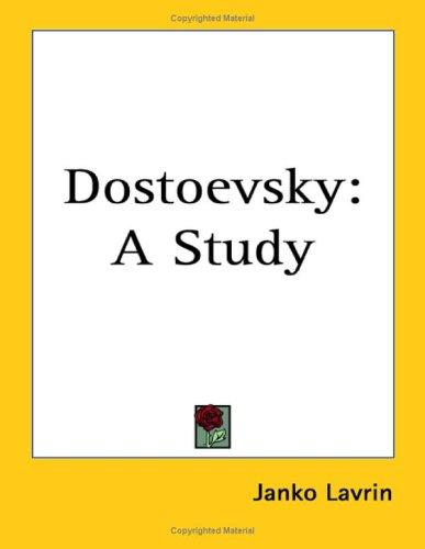 Copertina di Dostoevsky