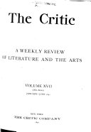 Copertina di Critic and Literary World
