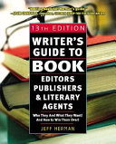 Copertina di Writer's Guide to Book Editors, Publishers, and Literary Agents, 2003-2004