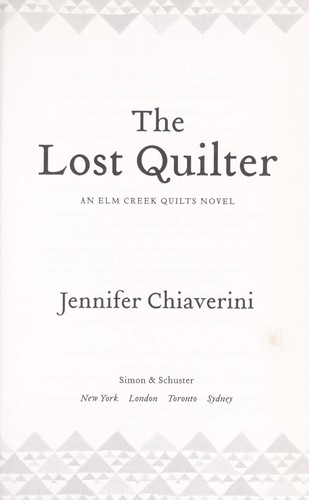 Copertina di The lost quilter