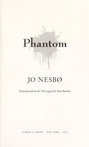 Copertina di Phantom