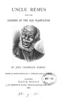 Copertina di Uncle Remus and His Legends of the Old Plantation