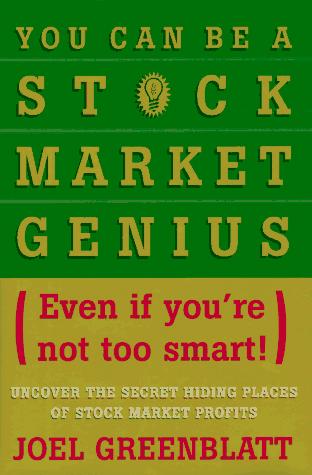 Copertina di You can be a stock market genius