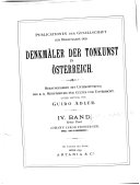 Copertina di Denkmäler der Tonkunst in Österreich