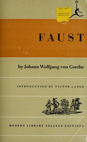 Copertina di Faust