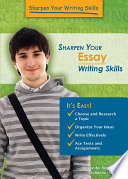 Copertina di Sharpen Your Essay Writing Skills