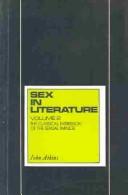 Copertina di Sex in Literature