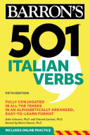 Copertina di 501 Italian Verbs, Fifth Edition
