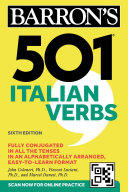 Copertina di 501 Italian Verbs, Sixth Edition