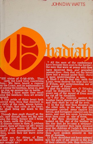 Copertina di Obadiah