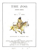 Copertina di The zoo, by J.G. Wood (and T. Wood).