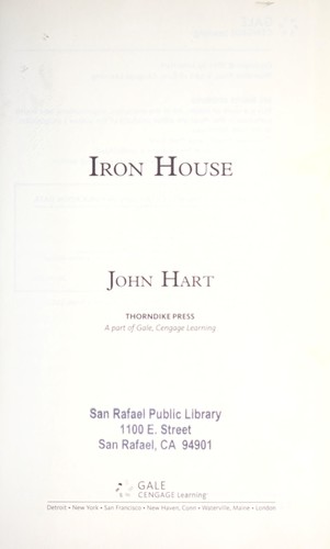 Copertina di Iron house