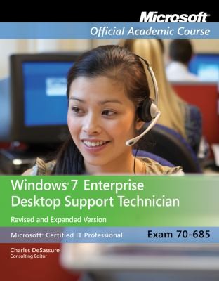 Copertina di Windows 7 Enterprise Desktop Support Technician Exam 70685
            
                Microsoft Official Academic Course