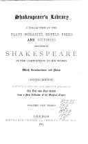Copertina di Shakespeare's Library