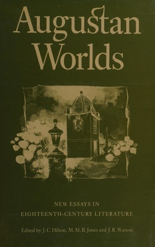 Copertina di Augustan worlds