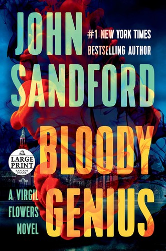 Copertina di Bloody genius [large print]