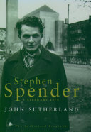 Copertina di Stephen Spender