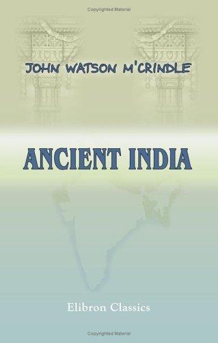Copertina di Ancient India as Described in Classical Literature