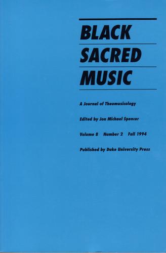 Copertina di Black Sacred Music