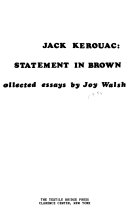 Copertina di Jack Kerouac