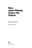 Copertina di More Award-Winning Science Fair Projects