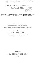 Copertina di The Satires of Juvenal