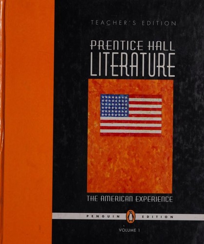 Copertina di Prentice Hall Literature -- The American Experience -- Volume I