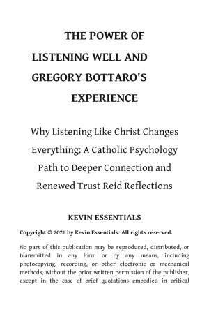 Copertina di The Power of Listening Well and Gregory Bottaro's Experience
