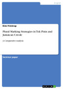 Copertina di Plural Marking Strategies in Tok Pisin and Jamaican Creole