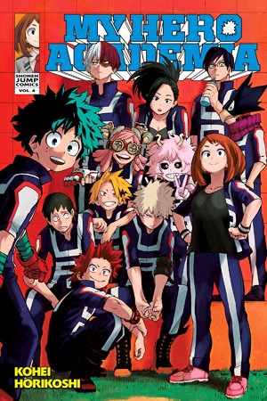Copertina di My Hero Academia, Vol. 4
