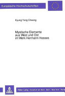 Copertina di Mystische Elemente aus West und Ost im Werk Hermann Hesses