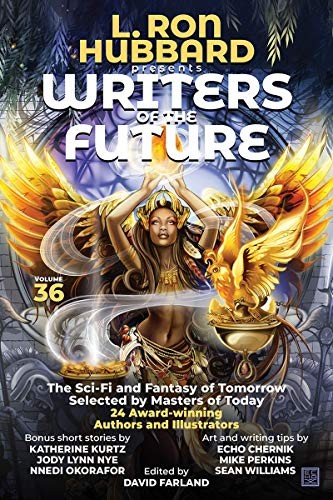 Copertina di L. Ron Hubbard Presents Writers of the Future Volume 36
