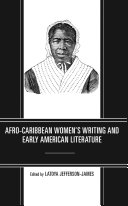 Copertina di Afro-Caribbean Women's Writing and Early American Literature