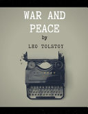 Copertina di War and Peace by Leo Tolstoy