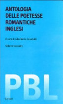 Copertina di Antologia delle poetesse romantiche inglesi