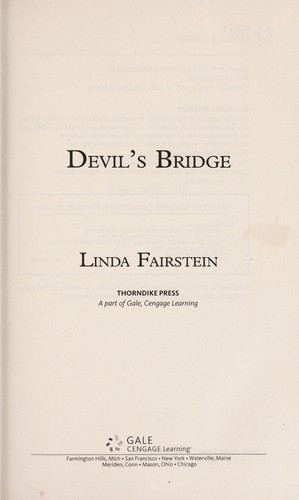 Copertina di Devil's bridge