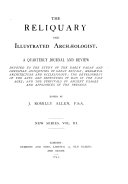 Copertina di The Reliquary and Illustrated Archæologist
