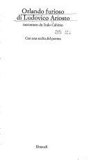 Copertina di Orlando furioso di Ludovico Ariosto raccontato da Italo Calvino
