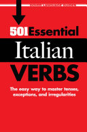Copertina di 501 Essential Italian Verbs