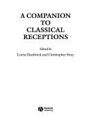 Copertina di A companion to classical receptions