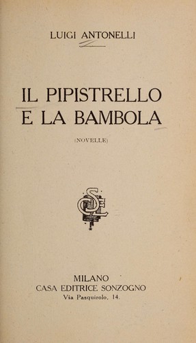 Copertina di Il pipistrello e la bambola