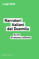 Copertina di Narratori italiani del Duemila