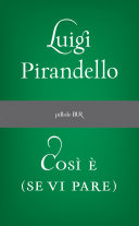 Copertina di Così è (se vi pare)
