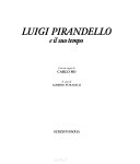Copertina di Luigi Pirandello e il suo tempo