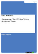 Copertina di Contemporary Travel Writing. Writers, Genres, and Themes