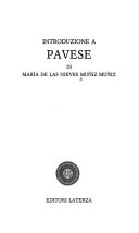 Copertina di Introduzione a Pavese