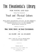 Copertina di The Elocutionist's Library for Young and Old