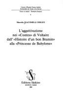 Copertina di L' aggettivazione nei "Contes" di Voltaire dall'"Histoire d'un bon Bramin" alla "Princesse de Babylone"