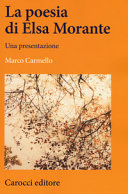Copertina di La poesia di Elsa Morante. Una presentazione